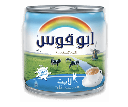 أبو قوس حليب مبخر  لايت 