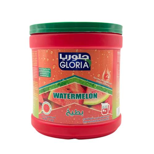 جلوريا مسحوق عصير بطيخ 2500 جم