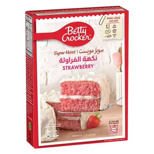بيتي كروكر خليط كيك بنكهة الفراولة