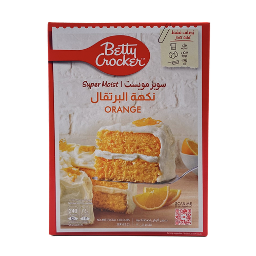 بيتي كروكر خليط كيك نكهة البرتقال 