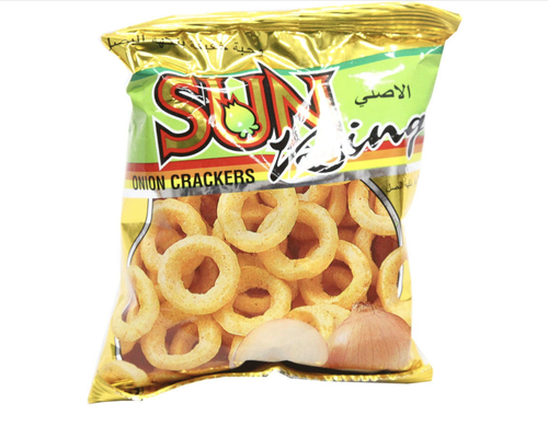 صن رينج بطعم البصل  40 حبة * 16 جم  