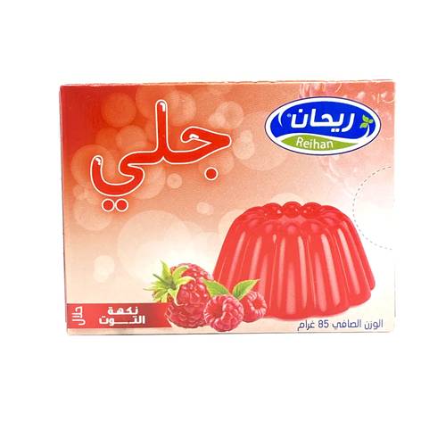 ريحان جيلي بنكهة التوت 6 85x جم