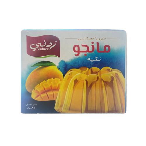 زدني جيلي بنكهة المانجو 6 بكتات