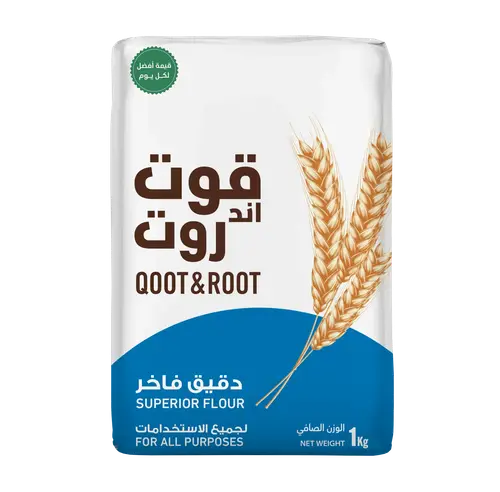 دقيق أبيض فاخر قوت اند روت 1 كيلو