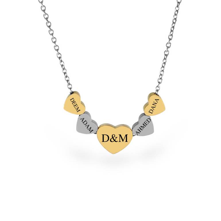 سلسلة القلوب | Hearts necklace