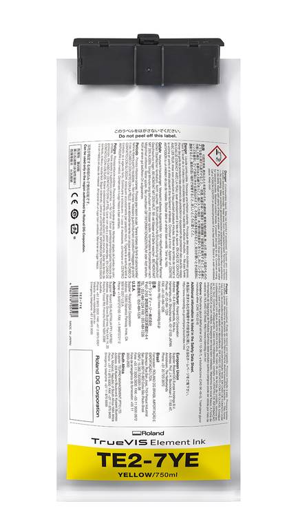 حبر تروفيس TE2 750ML أصفر