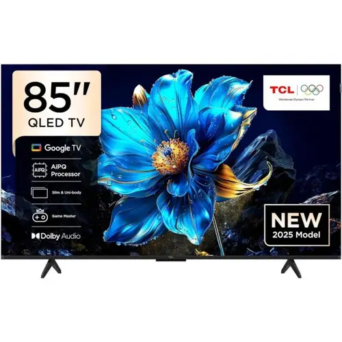 شاشة تي سي ال 85 بوصة سمارت جوجل TCL 85P7K  QLED 4K
