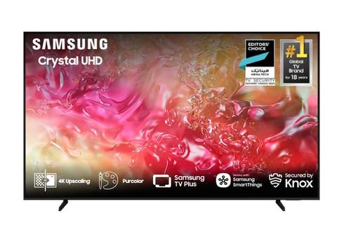 شاشة سامسونج 75 بوصة كريستال ذكية  4K UHD  UA75DU7000