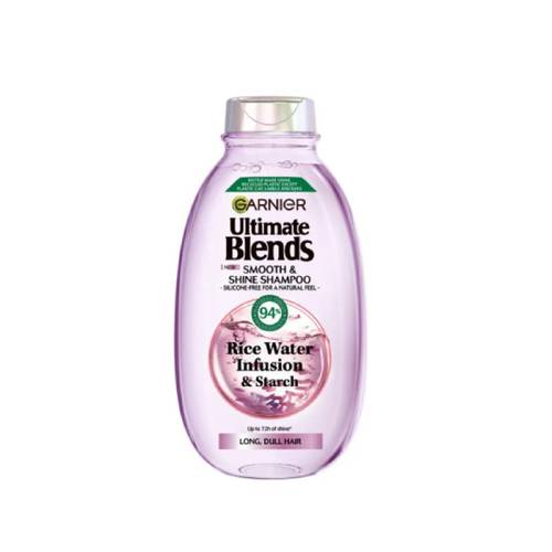 Garnier - Ultra Doux Hair Shampoo with Rice Water and Starch Extracts, 400 ml