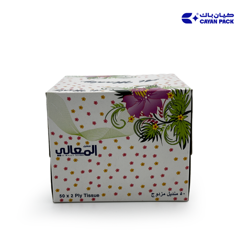 مناديل علب مربعة  - المعالي