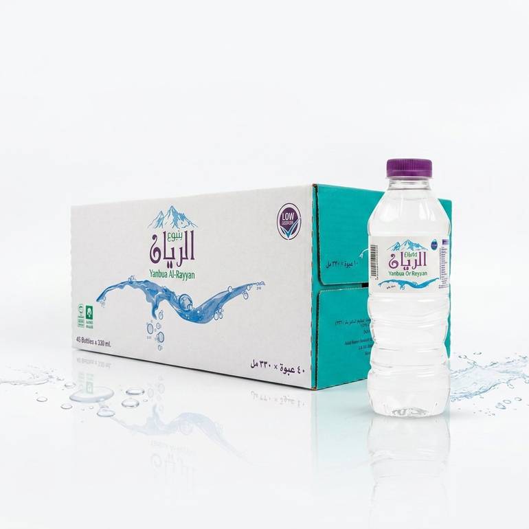 مياه الريان 330 مل – كرتون 40 عبوة