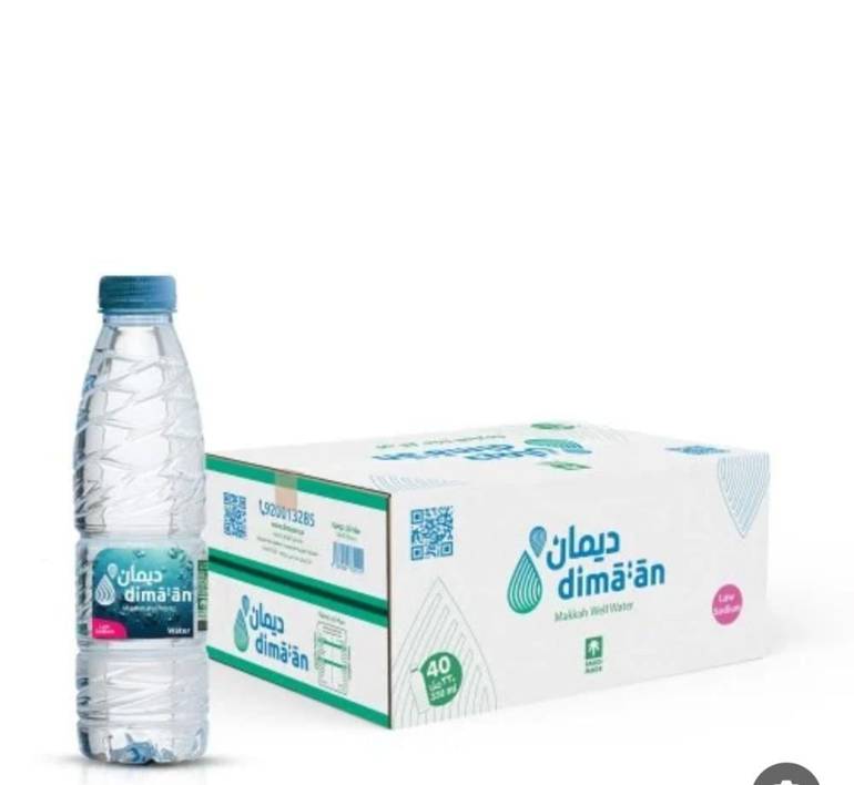 مياه ديمان DIMAAN 330 مل 40 عبوة