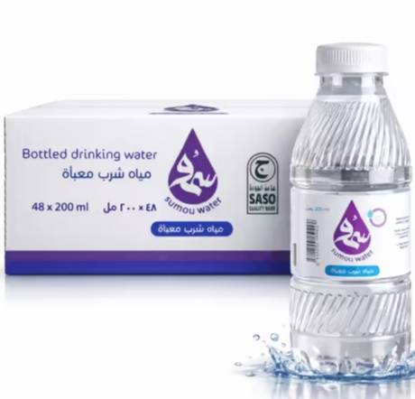 مياه سمو 200 مل – كرتون 48 عبوة