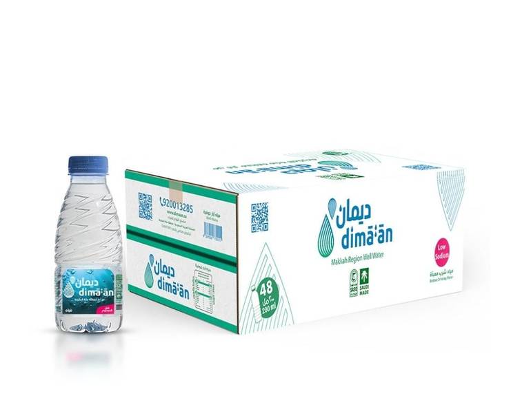 مياه ديمان DIMAAN - 200 مل -48 عبوة