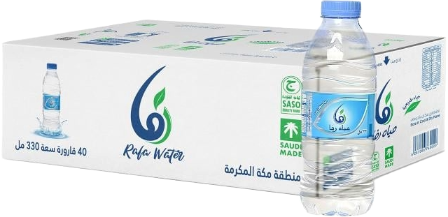 مياه رفا 330 مل 40 عبوة