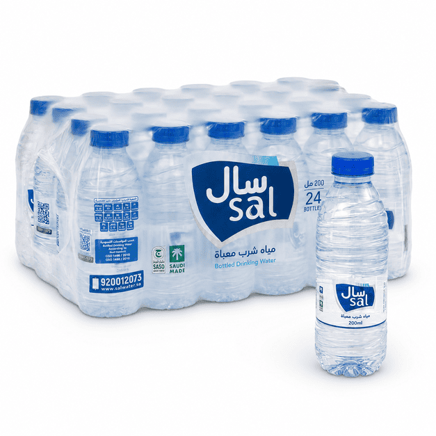 مياه سال 200 مل - شدة