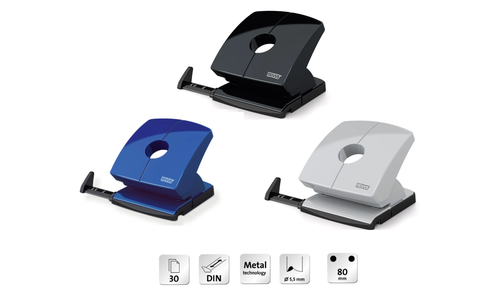 Novus B230 2 Hole Paper Punch (30 Sheets capacity)