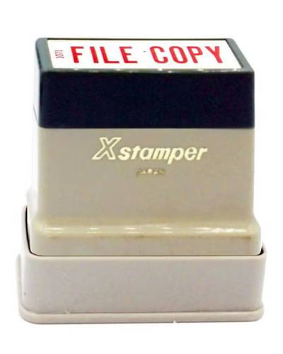 X-stamper Pre-Inked Stock Stamp 
