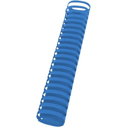BINDERMAX Spiral Binding Comb Plastic Ring,21 Ring,25mm, (210 Sheets), Box of 100 Pieces, Blue