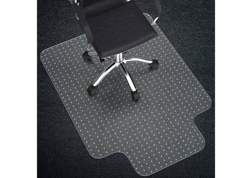 FLOORTEX فرشة ارضية كرسي بارزة مع لسان 90 * 120سم PVC 
