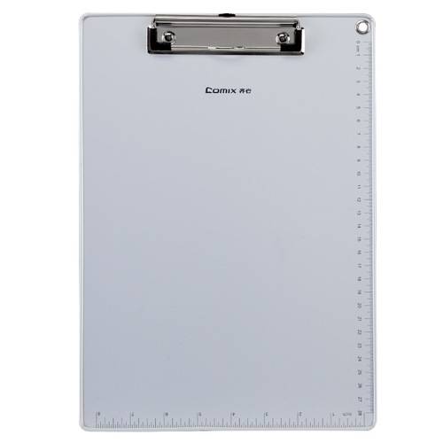 Comix A7011 Clip Board A4, Metal Clip, Aluminum 