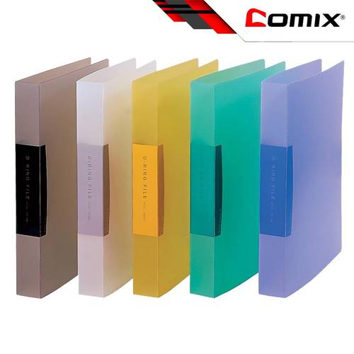 Comix A118 Ring Binder A4 - 2 Ring - 25mm, Assorted Colors