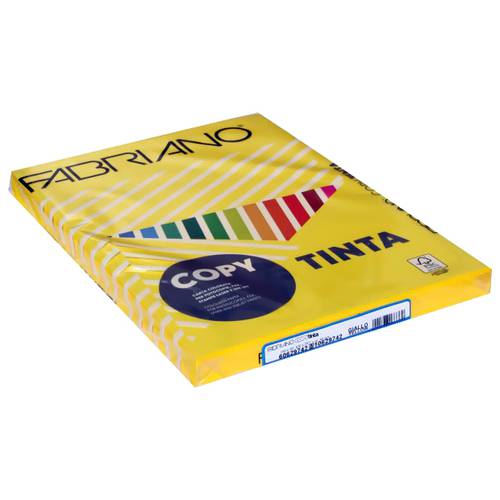 FABRIANO COPY TINTA 80G, A3, 250 SHEETS/PACK – Light Yellow Color 