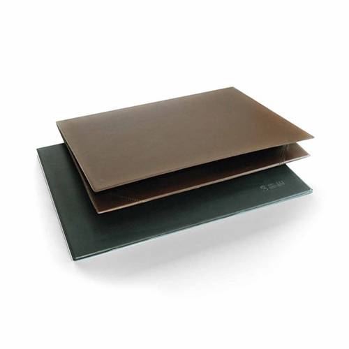 باسيل اخوان - جلدة مكتب بلاستيك طبقتين 35*50سم- اسود