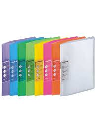 Comix A7599 (COLEVOR) Display Book, A4 Size, 80 Pocket, Assorted Colors