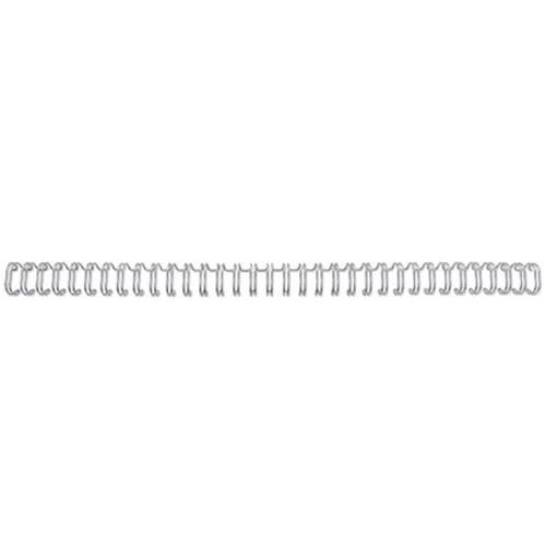 GBC WireBind Binding Wires, 6 mm, 55 Sheets Capacity, A4, White Color , Pack of 100 Pieces, RG810470