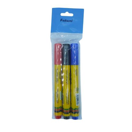 طقم 3 أقلام  معلم FUTURE  رقم 90 4.0mm   