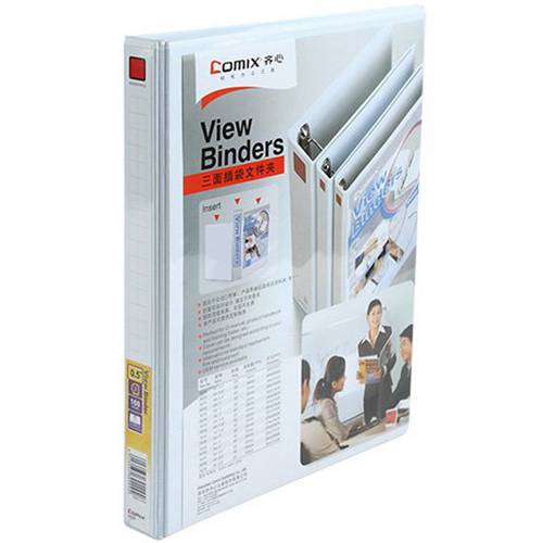 Comix A209 View Binder, A4, 2 Ring, 16mm (0.5