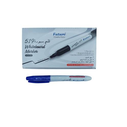قلم سبورة FUTURE  رقم 519 علبة عبوة 12 قلم  3.5mm 