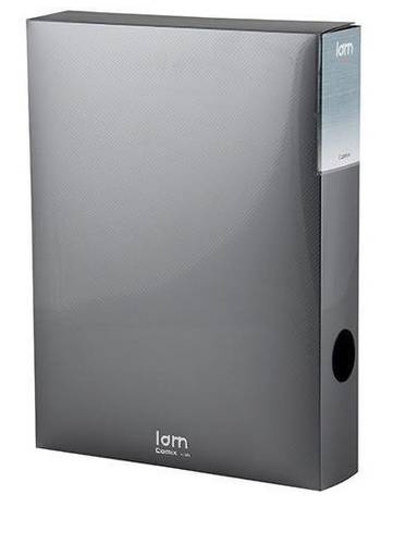 Comix - PVC Box File, A4 Size, Assorted color
