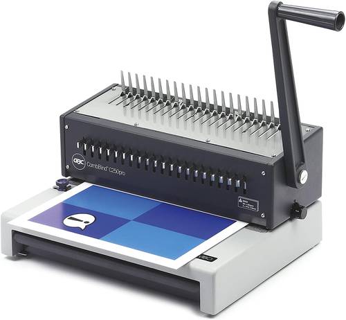 ماكينة تخريم وتجليد الحلزون يدوية - GBC C250PRO