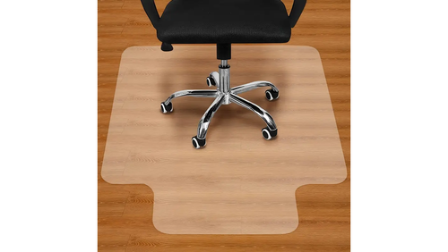 FLOORTEX - فرشة ارضية كرسي ناعمة مع لسان 90سم * 120 سم PVC صناعة انجليزية 