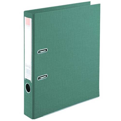 COMIX A308 Lever Arch File Folder TWO SIDE PP LAF F/C Size, Green color