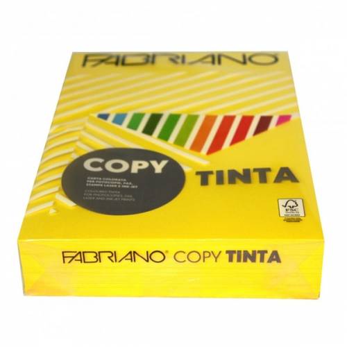 FABRIANO COPY TINTA 200G, A4, 100 SHEETS/PACK – Dark Yellow Color