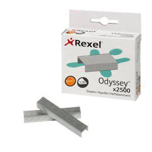 Rexel Odyssey Staples, Pack of 2500 Pins