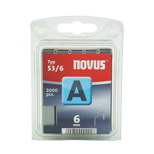Novus Staples, 53/6, Pack of 2000 Pins