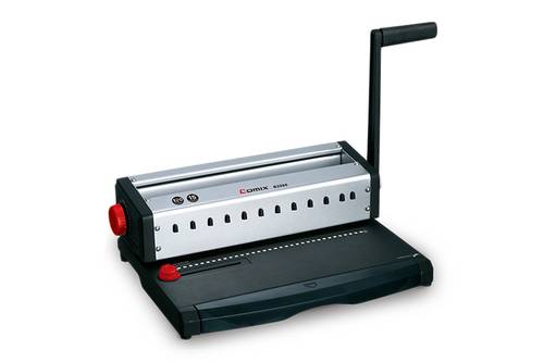 Comix B2980 Wire Binding Machine, 34 Holes (Max Binding Capacity: 120 Sheets, Hole Size 4*4mm)