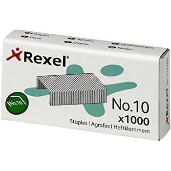 Rexel Staples, No.10,  Box of 20 X 1000 Pins