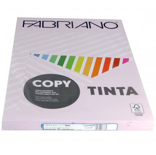 FABRIANO COPY TINTA 80G, A3, 250 SHEETS/PACK – Light Purple Color 