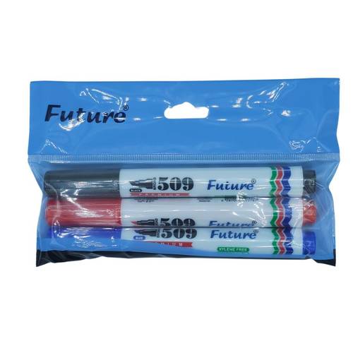 طقم 3 أقلام  سبورة FUTURE  رقم 509  - 4.0mm   