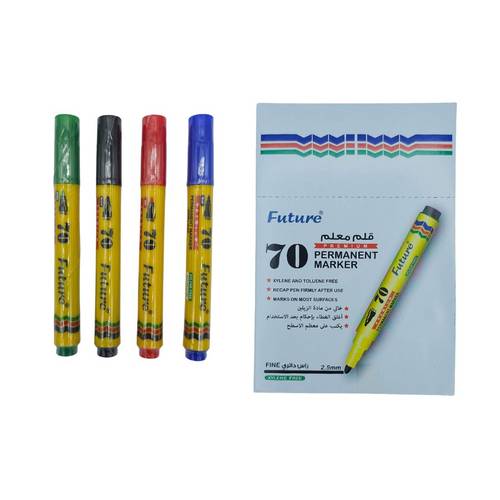  قلم معلم رقم 70  FUTURE  علبة عبوة 12 قلم 2.5mm