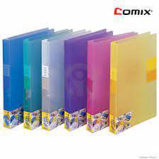 Comix A193 Ring Binder PP, A4 Size, 2 Ring 16mm, Assorted Colors