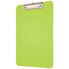 Comix A7061 Clip Board A4, Metal Clip, Green Color