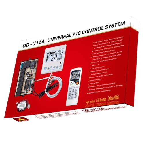  لوحة تحكم ذكية للمكيف QD-U12A – شاشة خارجية وتحكم كامل لجميع المقاسات