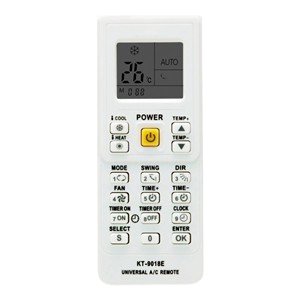 ريموت مكيف شامل KT-9018E – يدعم أكثر من 4000 مكيف