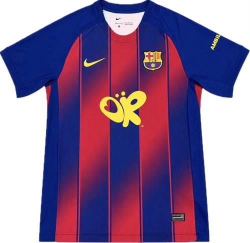تيشيرت برشلونة نسخة الكلاسيكو × أوليفيا رودريغو 25-26 